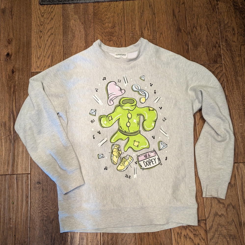 Zip A Dee Tee Dopey Challenge Crewneck